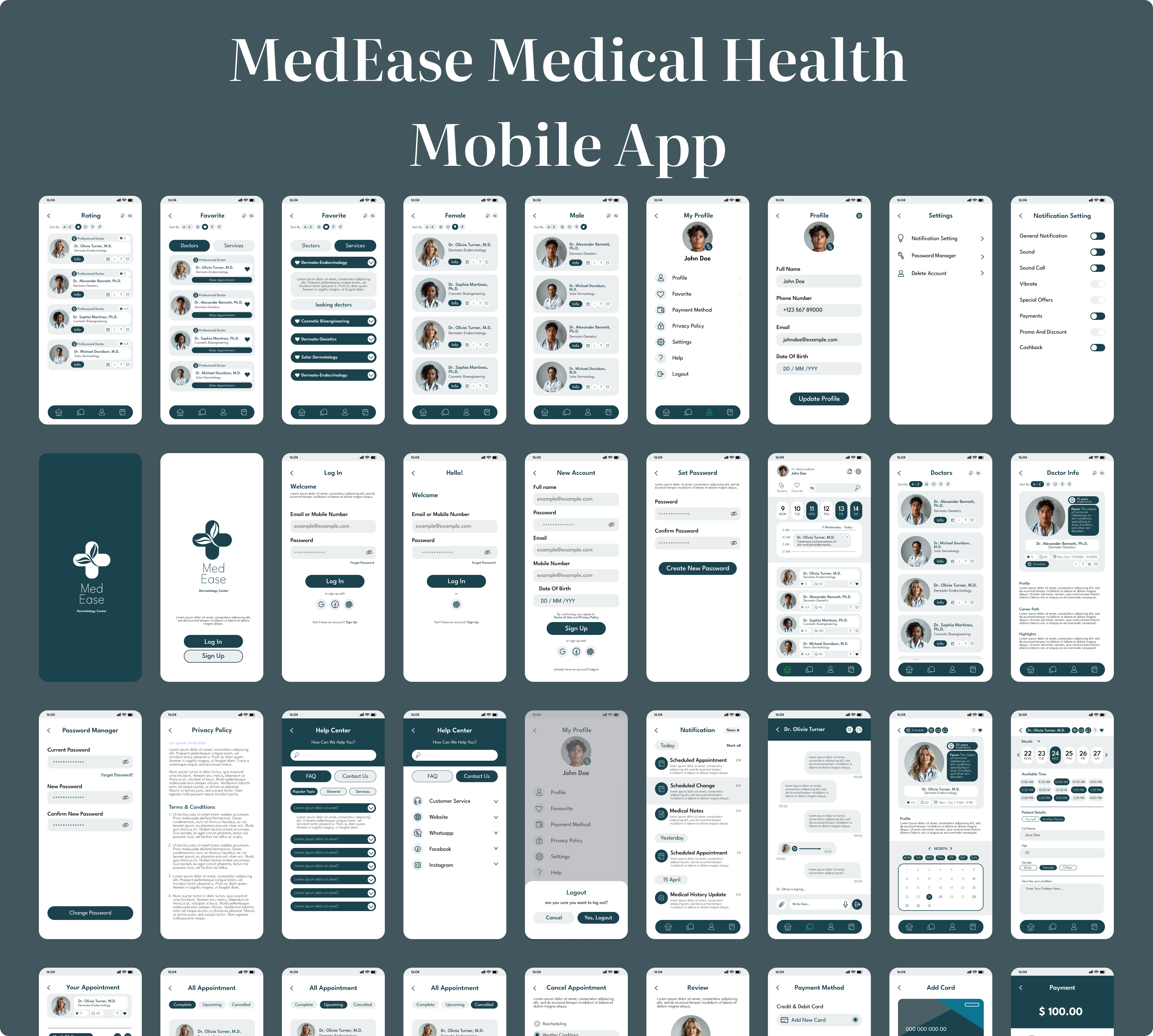 MedEase-Medical-Health-Mobile-App